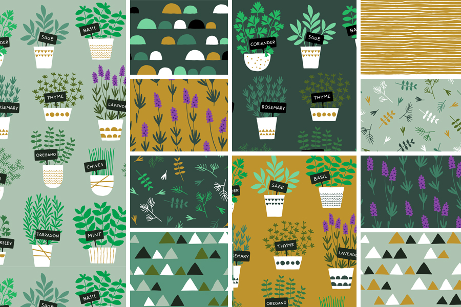 Herbs collection by HvdT